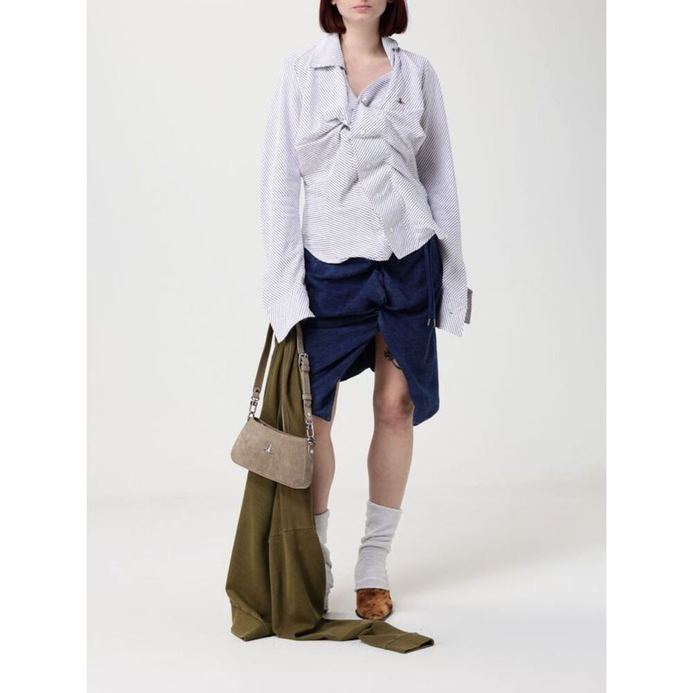 Vivienne Westwood Shoulder Bag Woman White - Picture 2 of 4